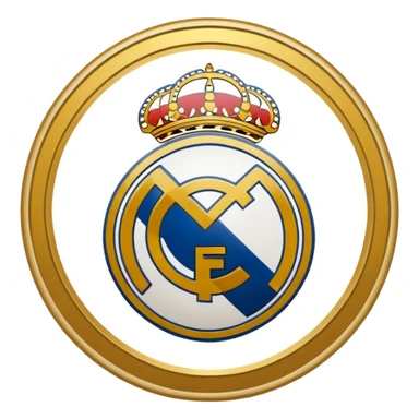 Real Madrid logo sticker