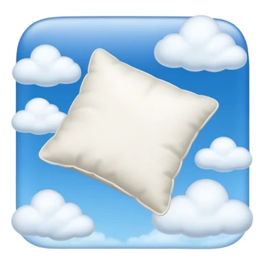 pillow plane sticker