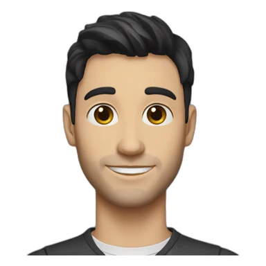 Spencer kelly loveless with dark hair age 36 sticker