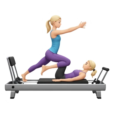 Reformer pilates emoji sticker