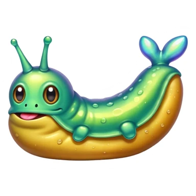 Slurped Nibbles Slug sticker
