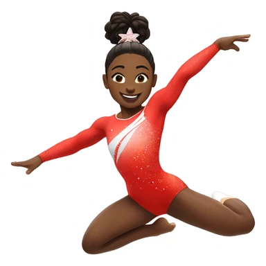 Simone biles gymnastics sticker