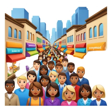 Shopping Market sticker