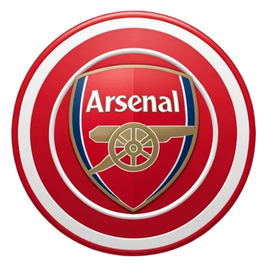 Arsenal  fc logo sticker