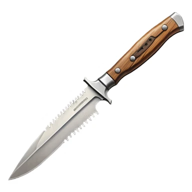 long jungle knife sticker