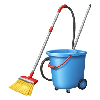 cleaning equipments sticker