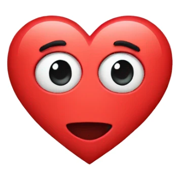 M initial in a heart  sticker