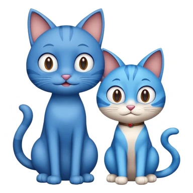 Oggy and Ollie  sticker