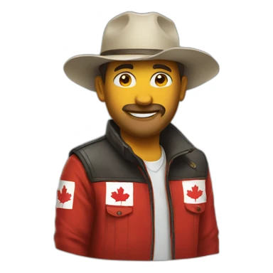 Cool Canadian sticker