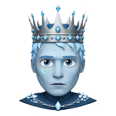 Le roi des marcheur blanc dans game of thrones sticker
