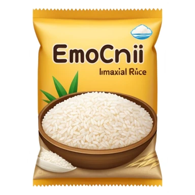 package of rice sticker