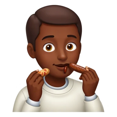 Eine kaka Wurst sticker