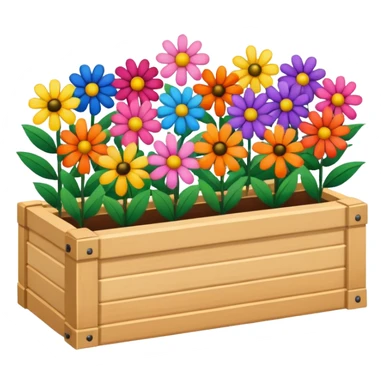 flower box sticker