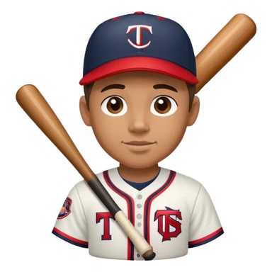 Minnesota twins baseball full player  sticker
