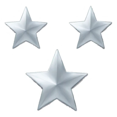 Silver star ⭐️  sticker