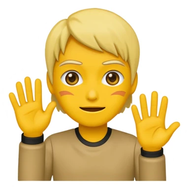 Simple android emoji, but with a awkward emoji, mixed with a 👉👈 on the outside of the emoji. sticker