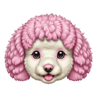 Perro poddle sticker