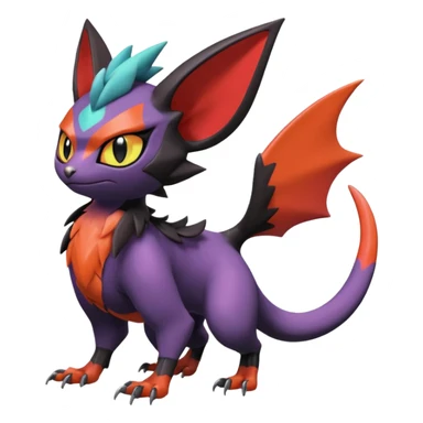  Noibat-Noivern-Trico-Nargacuga-Litten-Hybrid sticker
