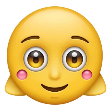 Eye rolling up emoji  sticker