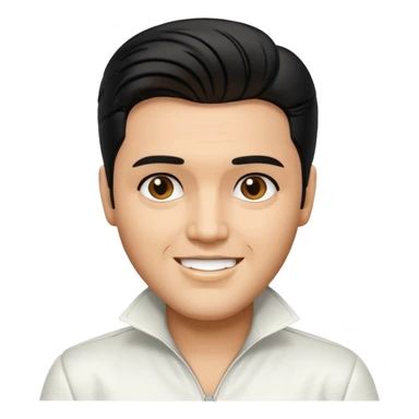 Elvis Presley King of Rock and Roll sticker