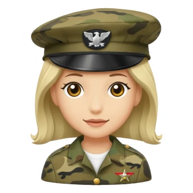 Khaki camo fiddler cap sticker