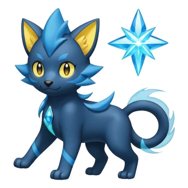 Luxio-Luxray-Dewott-fusion sticker