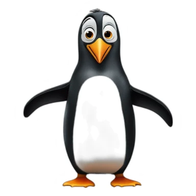 PENGUIN FROM THE MOVIE MADAGASCAR sticker