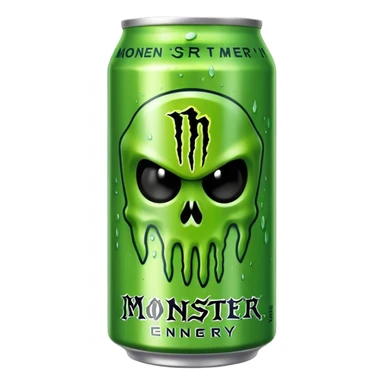 Monster energy drink sticker