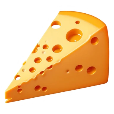 1 slice of cheddar cheese sticker
