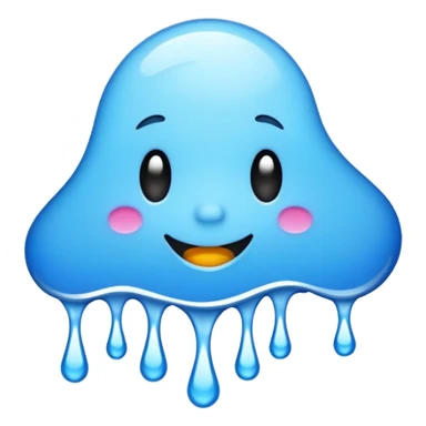 spell out the word "wavy" in a blue graffiti font sticker