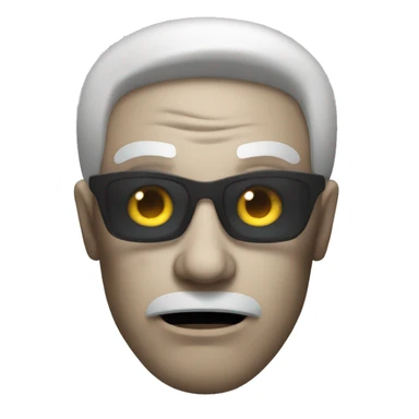 an evil man who works in the shadows to control a zombie horde sticker