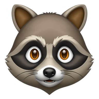 hacker racoon sticker
