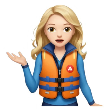 amanda seyfried singing on a boat sticker