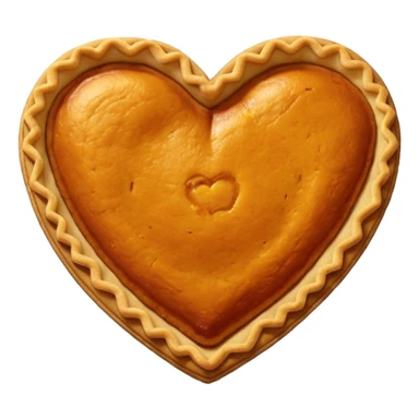 Pumpkin Pie Heart sticker