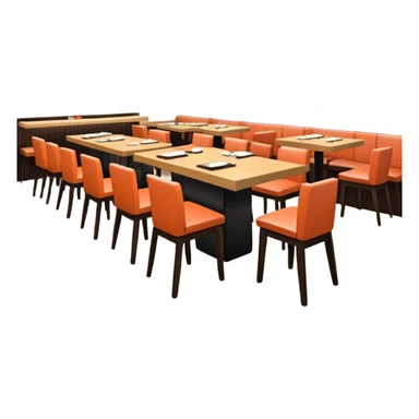 Sushi restaurant sticker