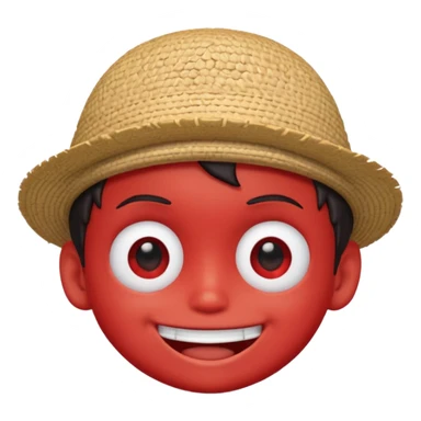 Luffy joyboy emoji sticker