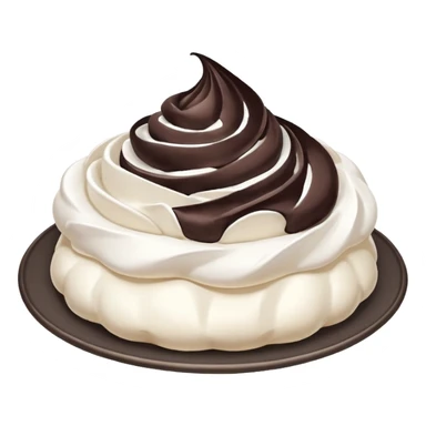 Pavlova base sticker