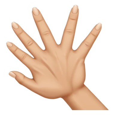 Fais-moi demain coller les unes à côté des autres. La première main gauche le pouce, l’index, majeur sont levé alors que l’annulaire et auriculaire sont repliés. Reproduit la même chose pour la main droite. sticker