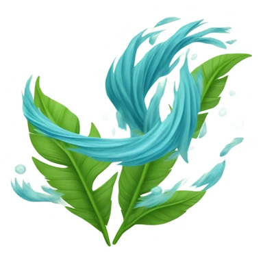 Gust wind air blow breeze sticker