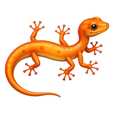 Salamander with 4 legs sticker