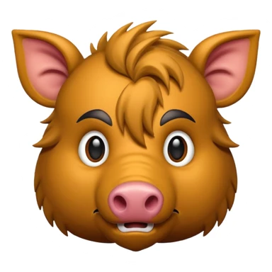AI coder boar sticker