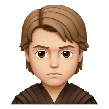 Anakin Skywalker Kissy face sticker