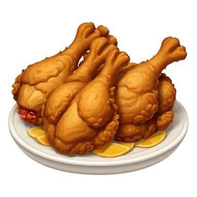 fried chicken sticker