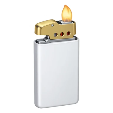 white lighter sticker