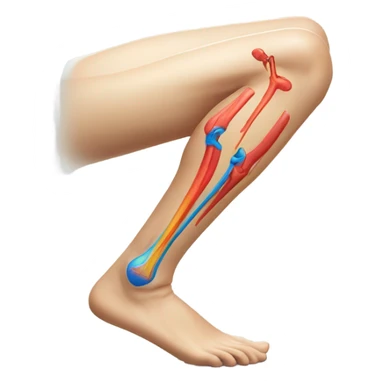 Leg pain sticker