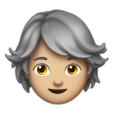 Une personne chauve sticker