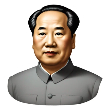 Mao Zedong portrait sticker