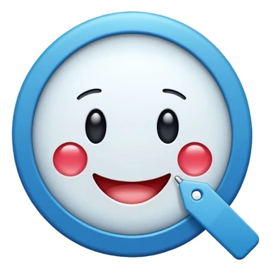 Tik Tok verify emoji  text sticker