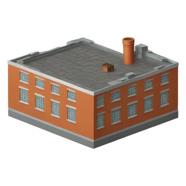  brick british factory sticker