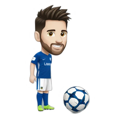 Messi alhilal fc sticker